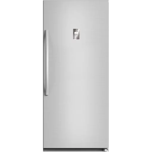 Midea 13.8-Cu. Ft. Upright Convertible Freezer in Stainless Steel